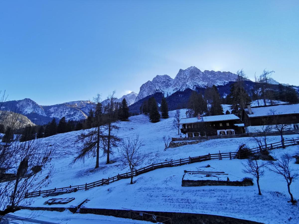 Hotel Garni Post Grainau Luaran gambar