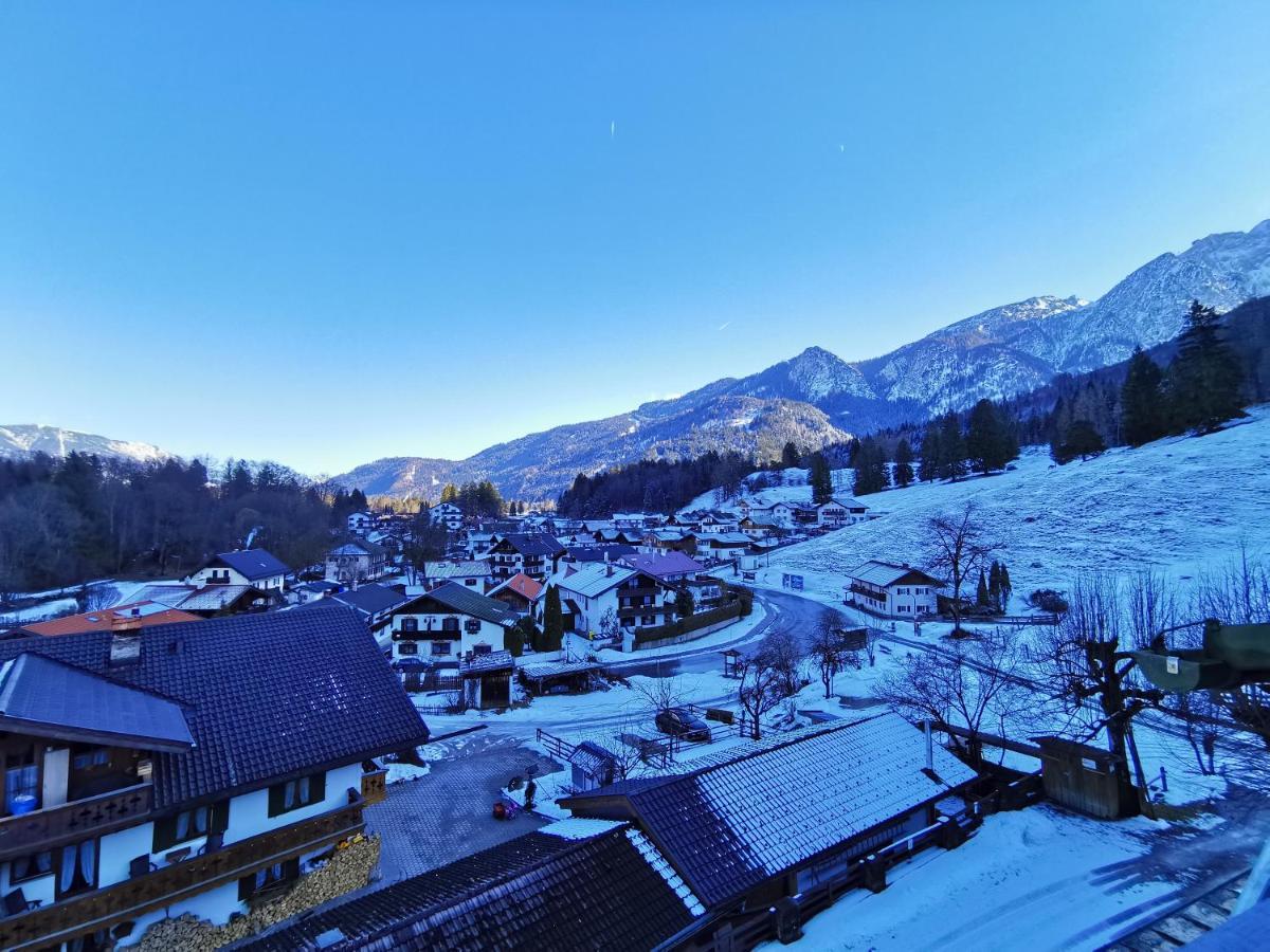 Hotel Garni Post Grainau Luaran gambar